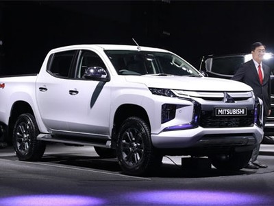 Phiên bản mới của Triton ra mắt tại Bangkok, Thái Lan, sáng 9/11. Ảnh: Đức Huy