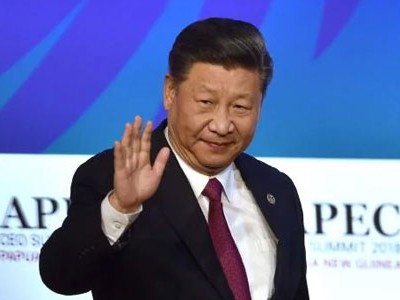 Chủ tịch Trung Quốc Tập Cận Bình tại hội nghị APEC ở Papua New Guinea. Ảnh: AFP.