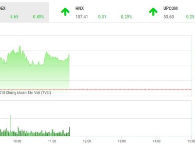 Phiên sáng 7/12: Dòng tiền suy yếu, VN-Index chưa thể bứt phá