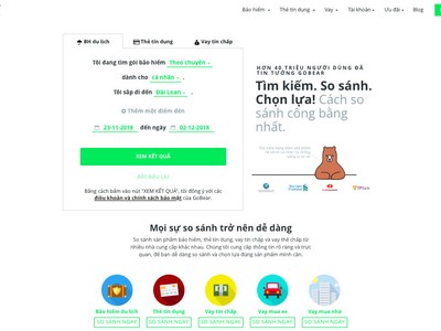 GoBear Việt Nam đã đạt 10 triệu lượt truy cập trên www.gobear.com/vn sau hai năm hoạt động tại Việt Nam.