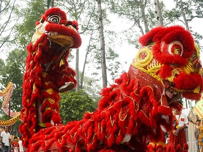 108 con lân lập kỷ lục Việt Nam