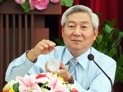 Ông Hoàng Như Cương tại buổi làm việc năm 2018. Ảnh: Hữu Công.