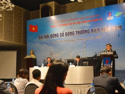 ĐHCĐ Gas Shipping (GSP): Chưa thống nhất được phương thức chia cổ tức 20% trong năm 2018