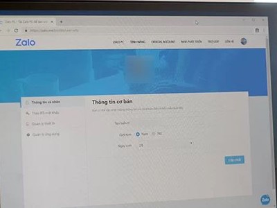 Sử dụng Zalo trên nền web qua tên miền Zalo.me. 