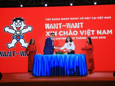 Tập đoàn Want~Want ra mắt tại Việt Nam, chính thức thâm nhập thị trường Đông Nam Á