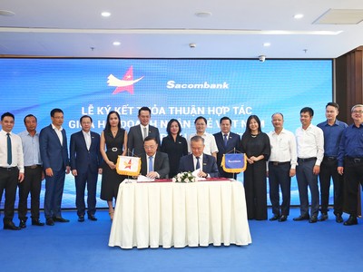 Sacombank và Hội Doanh nhân trẻ Việt Nam ký kết hợp tác