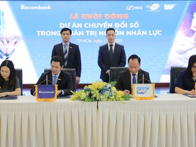 Sacombank đẩy mạnh chuyển đổi số trong quản trị nguồn nhân lực