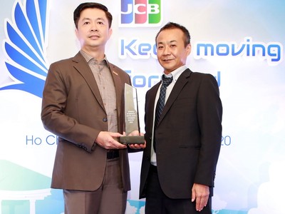 Năm thứ tư liên tiếp Sacombank được trao tặng các giải thưởng lớn về thẻ JCB 