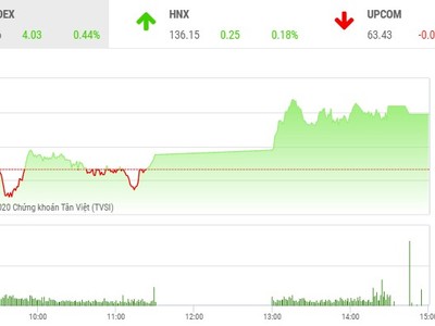 Giao dịch chứng khoán chiều 13/10: MSN và CTG giữ nhịp cho thị trường