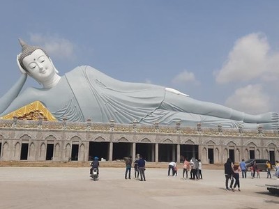 Cận cảnh chùa trăm tuổi, có tượng Phật nằm "khổng lồ" độc nhất Việt Nam