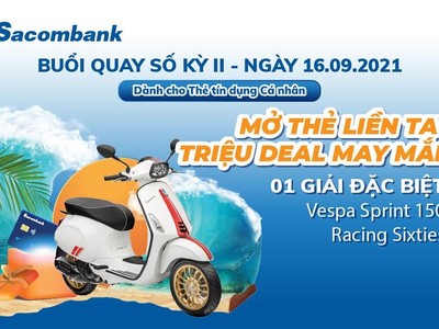 Xác định khách hàng trúng giải đặc biệt chương trình "Mở thẻ liền tay - Triệu deal may mắn”