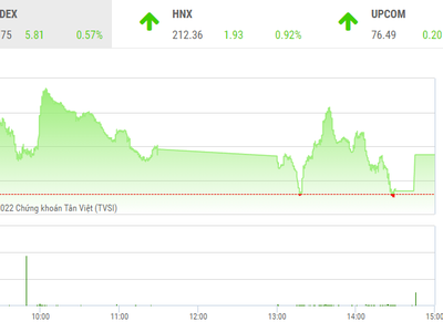 Giao dịch chứng khoán phiên chiều 1/11: HPG về ngưỡng 15.000 đồng, khớp lệnh kỷ lục