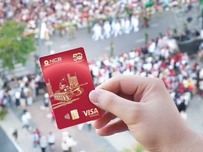 Thẻ NCB Visa “Thống nhất” gây ấn tượng mạnh trên thị trường và chiếm trọn sự yêu mến của người dùng.