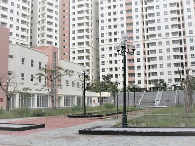 3.790 căn hộ tái định cư Thủ Thiêm sắp được đưa ra đấu giá. Ảnh: Lê Toàn.