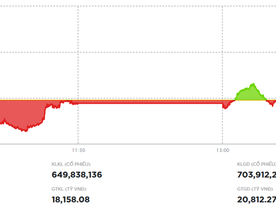 Nhóm bluechip phân hóa, thị trường tăng điểm nhẹ trong phiên 14/11