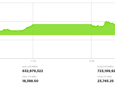 Cổ phiếu VIC tiếp tục dẫn dắt VN-Index tăng điểm trong phiên 28/11