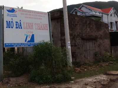 Một điểm kinh doanh của Công ty Linh Thành Quảng Bình, doanh nghiệp nợ thuế với con số kỷ lục.