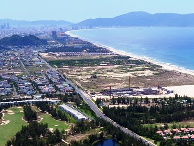 Quy hoạch không gian ven biển Đà Nẵng sẽ được xem xét điều chỉnh lại.