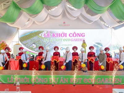Lễ khởi công Khu đô thị Eco Garden.
