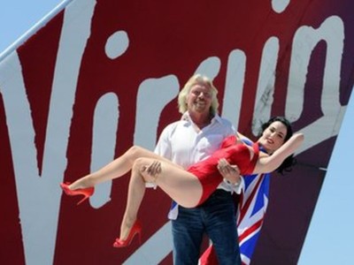 Chỉ sở hữu 10% Virgin Australia, nhưng tỷ phú Richard Branson được coi là linh hồn hãng bay này.