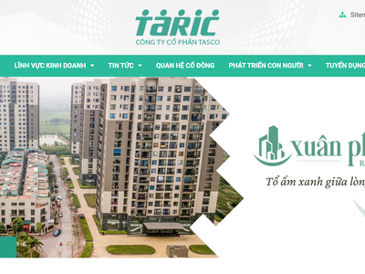 TASCO (HUT): Quý IV/2020, lợi nhuận giảm 340,34%