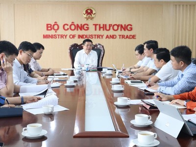 Bộ trưởng Bộ Công thương làm việc với Đoàn thanh tra chuyên ngành về quản lý và cung ứng điện của EVN và các đơn vị liên quan