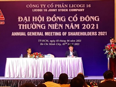 ĐHCĐ Licogi 16 (LCG): phát hành cổ đông hiện hữu 500 tỷ đồng, ký nhiều dự án giá trị hơn chục ngàn tỷ đồng 