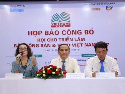 VietHome Expo 2017 dự kiến có khoảng 500 gian hàng tham gia