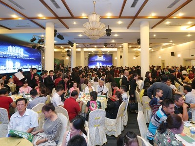 Gần 1.000 khách hàng tham dự lễ mở bán dự án Diamond Lotus  Lakeview 