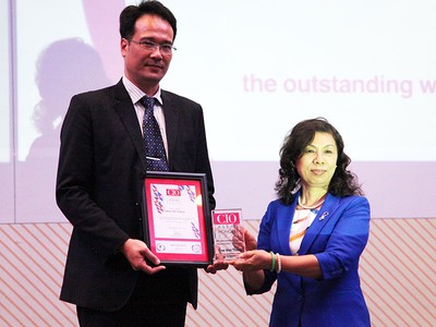 CIO MB nhận giải thưởng Lãnh đạo công nghệ thông tin Đông Nam Á tiêu biểu