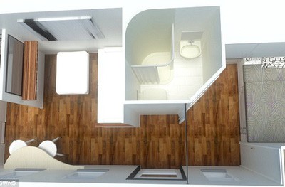 Chiêm ngưỡng kiến trúc nhà ở 17 m2 hiện đang gây sốt