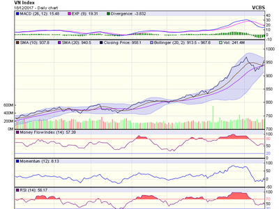 Biểu đồ kỹ thuật VN-Index. Nguồn: VCBS.