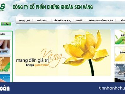 Chứng khoán Sen Vàng (GLS) liên tục nhận tin xấu