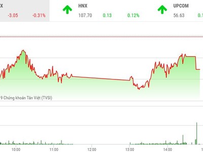 Phiên chiều 12/4: Cổ phiếu dầu khí không cứu nổi VN-Index