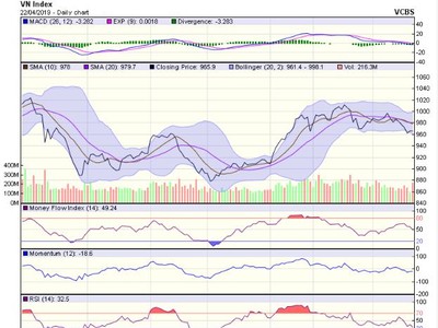 Biểu đồ kỹ thuật VN-Index. Nguồn: VCBS. 