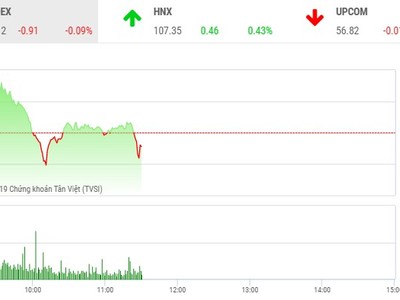 Phiên sáng 8/11: Giao dịch ảm đạm, VN-Index tiếp tục điều chỉnh