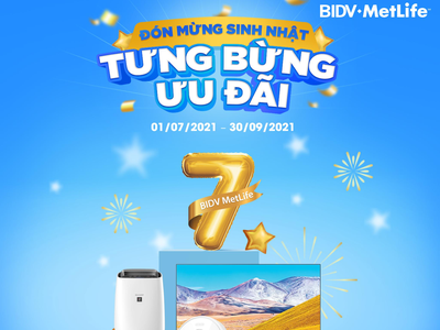 BIDV MetLife khuyến mại tri ân khách hàng 