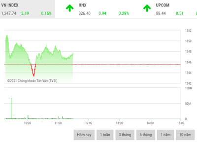 Giao dịch chứng khoán sáng 6/8: Thị trường phân hóa, VN-Index rung lắc