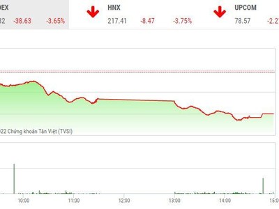 Giao dịch chứng khoán chiều 21/10: Hàng trăm mã nằm sàn, thị trường lao dốc