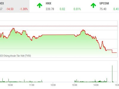 Giao dịch chứng khoán chiều 30/1: VN-Index giảm sâu, thanh khoản tăng vọt