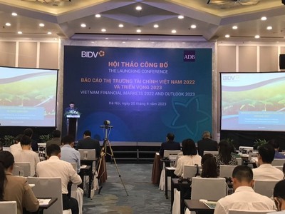 Ông Nguyễn Minh Cường, Chuyên gia kinh tế trưởng ADB phát biểu khai mạc sự kiện