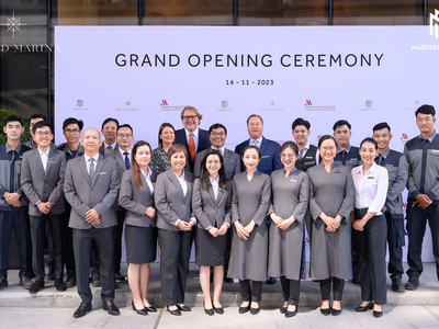 Marriott International và Masterise Homes vừa tổ chức lễ khai trương các căn hộ mang thương hiệu Marriott đầu tiên tại Việt Nam ngày 14/11/2023. Ảnh: Quốc Huy