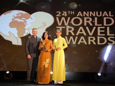 Vietravel nhận giải nhà điều hành tour hàng đầu thế giới tại World Travel Awards 2017