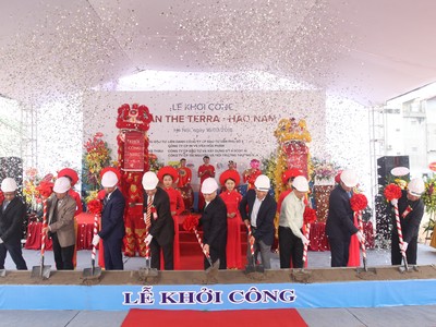 Văn Phú Invest khởi công dự án The Tera - Hào Nam