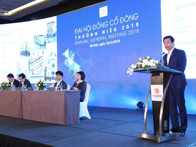 Vừa niêm yết trên HNX, Văn Phú- Invest đã xin cổ đông chuyển sàn sang HOSE