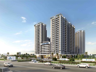 Safira toạ lạc tại mặt tiền đường N6 (lộ giới 20m), kết nối vào đường N5 (lộ giới 20m) tiếp giáp đường Võ Chí Công, ngay Cao tốc TPHCM – LT – DG, liền kề khu dân cư hiện hữu Mega và khu biệt thự cao cấp Lucasta