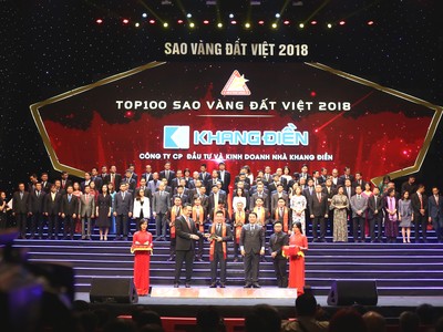 Vinh danh các doanh nghiệp đạt giải thưởng Sao Vàng Đất Việt 2018