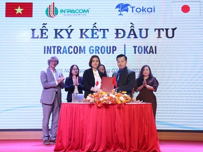 Tập đoàn Intracom và Công ty Tokai (Nhật Bản) chính thức ký kết hợp đồng đầu tư.
