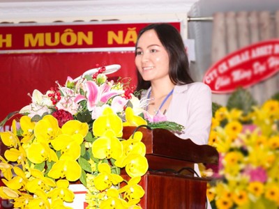 Bà Lê Thị Nguyệt Thu - Chủ tịch Tập đoàn Sao Mai kiên định đưa Sao Mai tăng trưởng mới