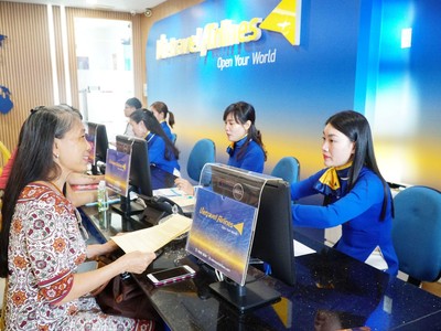 Vietravel Airlines mở đồng loạt 40 phòng vé